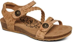 Shoes Sales Store -Shoes Sales Store aetrex womens jillian braided quarter strap sandal cork SC364WM 52352.1714057722