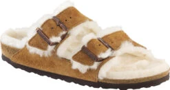 Birkenstock Arizona Shearling Lined -Shoes Sales Store birkenstock arizona shearling lined mink natural suede 1001135 77322.1645837498
