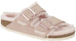 Birkenstock Arizona Shearling Lined -Shoes Sales Store birkenstock unisex arizona shearling lined light rose natural suede 1020389 49668.1645837498