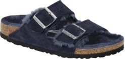 Birkenstock Arizona Shearling Lined -Shoes Sales Store birkenstock unisex arizona shearling lined midnight suede 1020583 61578.1645837498