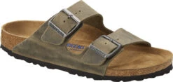 Birkenstock Arizona Soft Footbed -Shoes Sales Store birkenstock unisex arizona soft footbed faded khaki oiled leather 1019313 42896.1700929796