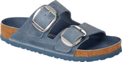 Birkenstock Women's Arizona Big Buckle -Shoes Sales Store birkenstock womens arizona big buckle dusty blue oiled leather 1022325 84278.1645836298