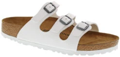 Birkenstock Women's Florida -Shoes Sales Store birkenstock womens florida white birko flor 101706 22942.1619809878