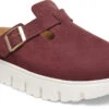 Birkenstock Women's Papillio Boston Chunky -Shoes Sales Store birkenstock womens papillio boston chunky berry crush suede 1028395 43956.1717791816