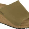 Birkenstock Women's Papillio Namica Rivets -Shoes Sales Store birkenstock womens papillio namica rivets mud green nubuck leather 1017612 19812.1607190756
