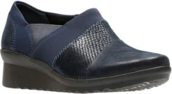 Clarks Women's Caddell Denali -Shoes Sales Store clarks womens caddell denali navy synthetic snake print 26129366 68075.1510939083