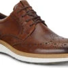 ECCO Men's ST.1 Hybrid Brogue -Shoes Sales Store ecco mens st 1 hybrid brogue cognac 83642401053 87195.1584653846