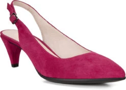 ECCO Women's Shape 45 Pointy Sleek Slingback Pump -Shoes Sales Store ecco womens shape 45 pointy sleek slingback pump sangria 26444305422 81286.1585006343