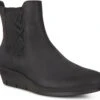 ECCO Women's Skyler Wedge Chelsea -Shoes Sales Store ecco womens skyler wedge chelsea black 28613302001 50471.1603836566