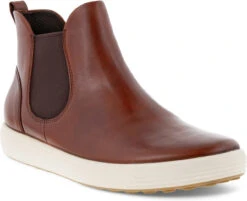 ECCO Women's Soft 7 Chelsea Boot -Shoes Sales Store ecco womens soft 7 chelsea boot cognac 47046301053 27311.1662587158