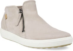 ECCO Women's Soft 7 Low Bootie -Shoes Sales Store ecco womens soft 7 low bootie grey rose leather 43024302386 90430.1701992142