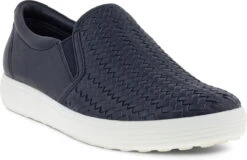 ECCO Women's Soft 7 Woven II Slip-On 10 ECCO Women's Soft 7 Woven II Slip-On -Shoes Sales Store ecco womens soft 7 woven 2 slip on sky night 47011350769 26298.1702004511