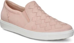 ECCO Women's Soft 7 Woven -Shoes Sales Store ecco womens soft 7 woven rose dust 43045301118 47353.1567442533