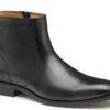 Johnston & Murphy Lewis Zip Boot -Shoes Sales Store johnston murphy mens lewis zip boot black full grain 20 4211 52884.1664813103