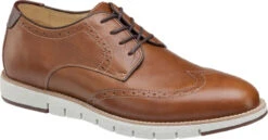 Johnston & Murphy Martell Wingtip -Shoes Sales Store johnston murphy mens martell wingtip tan full grain 27 1746 14667.1620271667