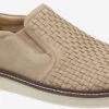 Johnston & Murphy McGuffey Woven Slip On -Shoes Sales Store johnston murphy mens mcguffey woven slip on beige tumble nubuck 25 2536 09308.1585196474