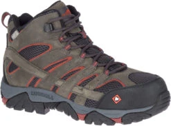 Merrell Men's Moab Vertex Mid Waterproof Comp Toe 5 Merrell Men's Moab Vertex Mid Waterproof Comp Toe -Shoes Sales Store merrell mens moab vertex mid waterproof comp toe work boot j11515 81289.1605230455