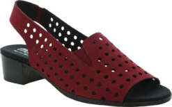 Munro Mickee -Shoes Sales Store munro womens mickee red nubuck m427336 95532.1548257862