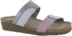 Naot Frankie -Shoes Sales Store naot womens frankie silver threads leather ice gray elastic dusty pink elastic 4026 nzy 64136.1624910393