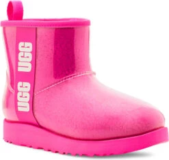 UGG Big Kids Classic Clear Mini II -Shoes Sales Store ugg childrens big kids classic clear mini 2 taffy pink 1112386k typn 06683.1656432984