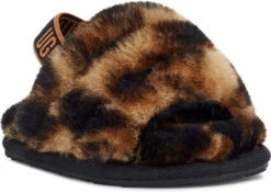 UGG Infants Fluff Yeah Slide Panther Print