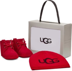 UGG Infants Neumel And UGG Beanie -Shoes Sales Store ugg childrens infants neumel beanie samba red 1104729i sbr 59092.1657953064