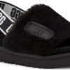 UGG Kids Disco Slide -Shoes Sales Store ugg childrens kids disco slide black 1129074k blk 25548.1646256743