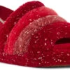 UGG Kids Fluff Yeah Metallic Sparkle -Shoes Sales Store ugg childrens kids fluff yeah metallic sparkle red multi 1125952k remu 98217.1639077564.600.600