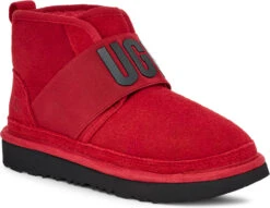 UGG Kids Neumel II Graphic -Shoes Sales Store ugg childrens kids neumel 2 graphic samba red black 1110703k srbck 72110.1657880295