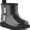 UGG Big Kids Classic Clear Mini II -Shoes Sales Store ugg kids classic clear mini 2 black 1112386k blk 07184.1656432983