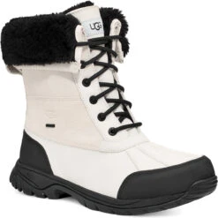 UGG Men's Butte -Shoes Sales Store ugg mens butte white black 1130809 wblc 94616.1667486529