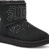 UGG Women's Classic UGG Bling Mini -Shoes Sales Store ugg womens classic ugg bling mini black 1112494 blk 17292.1602023524