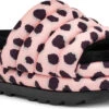 UGG Women's Maxi Slide Cheetah Print -Shoes Sales Store ugg womens maxi slide cheetah print pink scallop 1127074 pslp 39059.1652107298.600.600