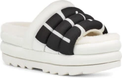 UGG Women's Maxi Slide Logo -Shoes Sales Store ugg womens maxi slide logo white 1127067 wht 61268.1646263363
