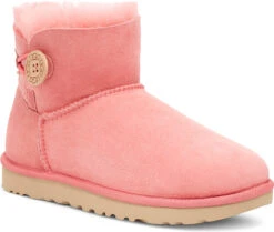 UGG Women's Mini Bailey Button II -Shoes Sales Store ugg womens mini bailey button 2 pink blossom 1016422 pbsm 72779.1631549679