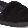 UGG Women's Super Fluff Slipper -Shoes Sales Store ugg womens super fluff slipper black 1121751 blk 71778.1636582905