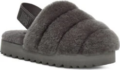 UGG Women's Super Fluff Slipper -Shoes Sales Store ugg womens super fluff slipper charcoal 1121751 chrc 08610.1636582906